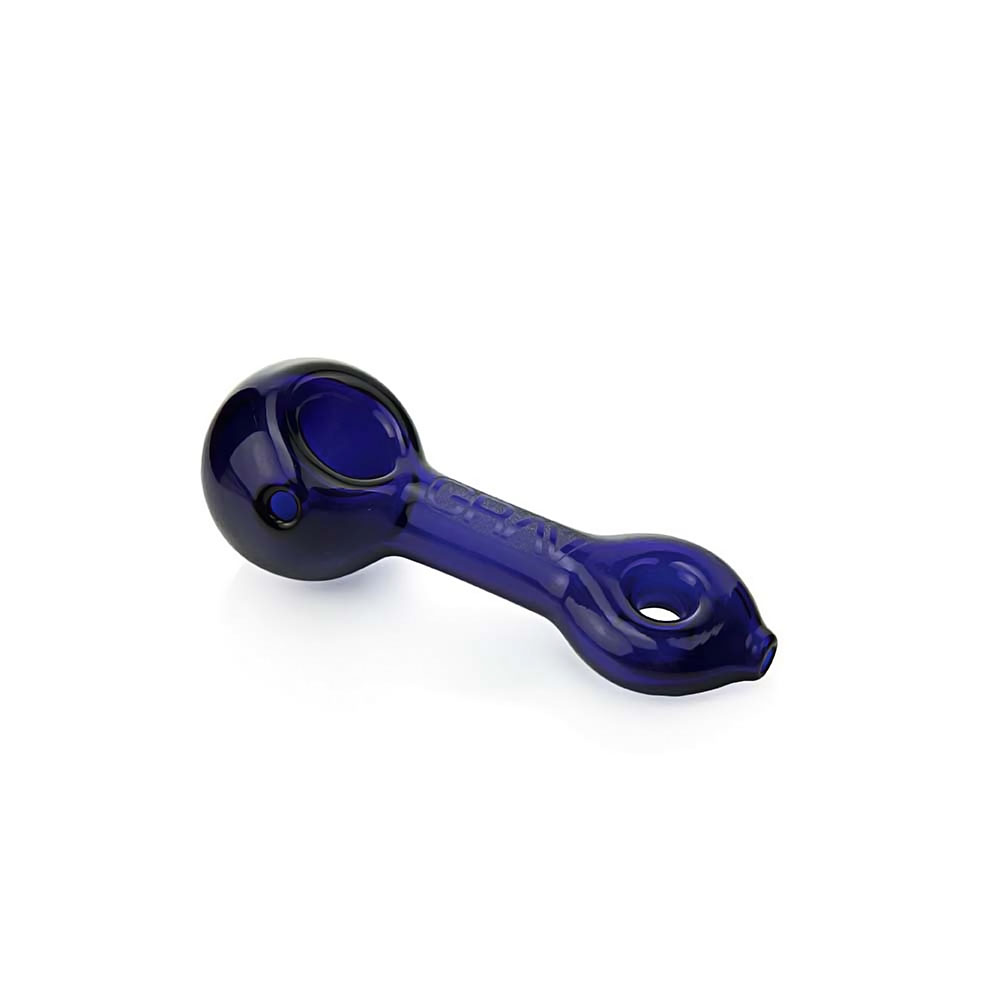 3.5" GRAV MINI DONUT SPOON PIPE ASSORTED COLOR