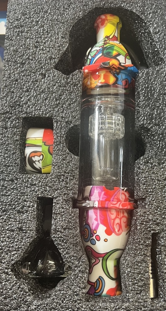 SILICONE STEAM ROLLER AND NECTAR COLLECTOR