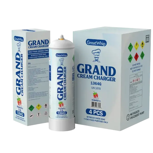 [Q-2292-05] GREAT WHIP 1364G 2.2L 4PK  (Culinary/Food Purposes Only) (Strawberry)