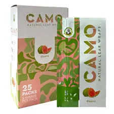 [Q-1544-09] CAMO LEAF WRAP 25/5PK (Guava)