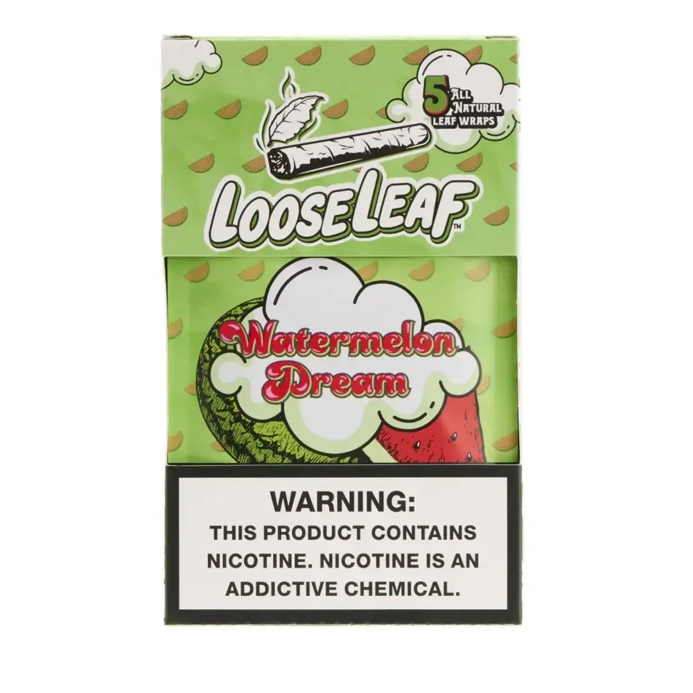 [Q-2767-11] LOOSELEAF 8CT 5 LEAF EACH (Watermelon Dream)