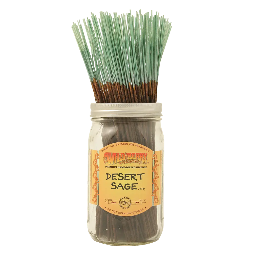 [Q-4056-34] WILD BERRY 100 INCENSE STICKS (Desert Sage)