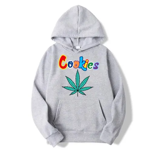 [Q-2567-19] HOODIE MIX COLOR MIX SIZE   (COOKIES LEAF)