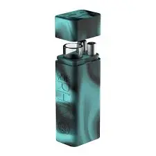 [Q-4047] WHITE RHINO SILICONE DUGOUT ORIGINAL  (TURQUOISE BLACK)