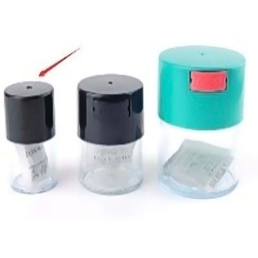 [Q-4245-01] CLEAR BOTTOM SMELL PROOF CONTAINER   (60ML)