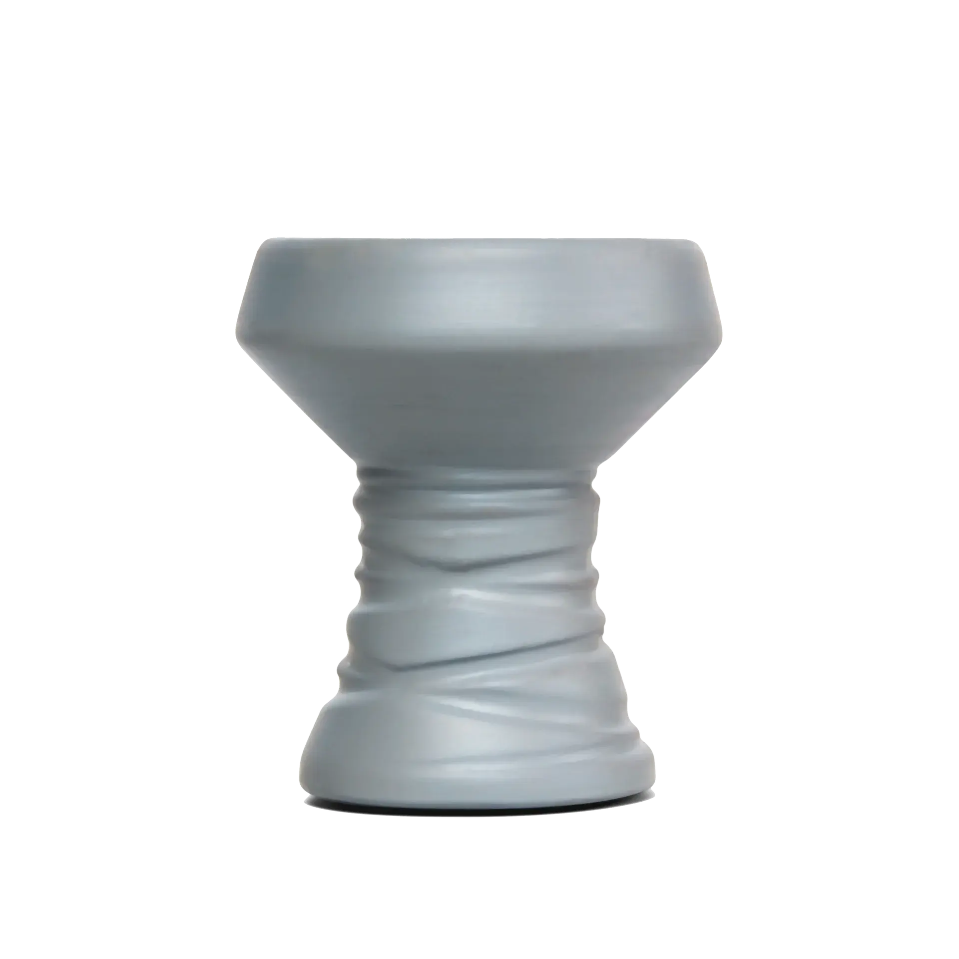 [Q-2595-02] HOOKAH B.Y.O. BLACKSTONE BOWL TWO TONE (Gray)