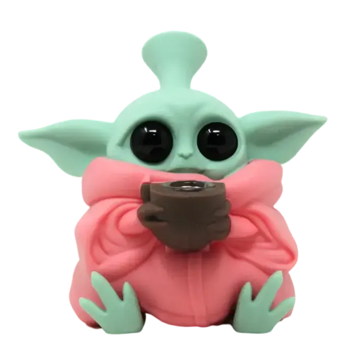 [Q-3362-04] SILICONE BABY YODA - ASSORTED DESIGN (Original)