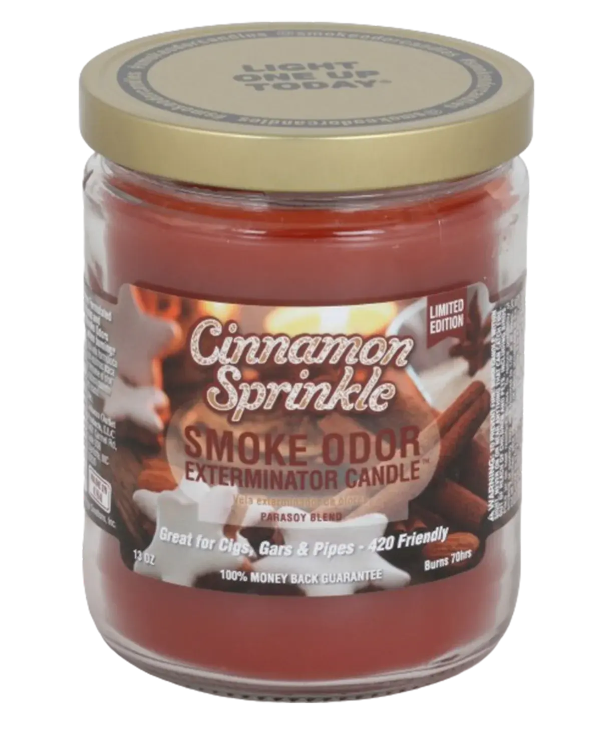 [Q-3568-64] SMOKE ODOR CANDLE 13OZ (Sour Applez)