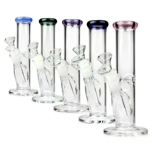 [Q-3950] WATERPIPE 8" CYLINDER ASSORTED COLOR