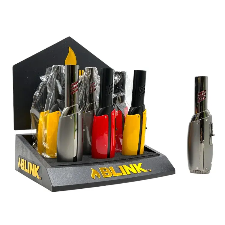 [Q-4884] BLINK DECO BROOKSY SINGLE FLAME TORCH 9PK DISPLAY