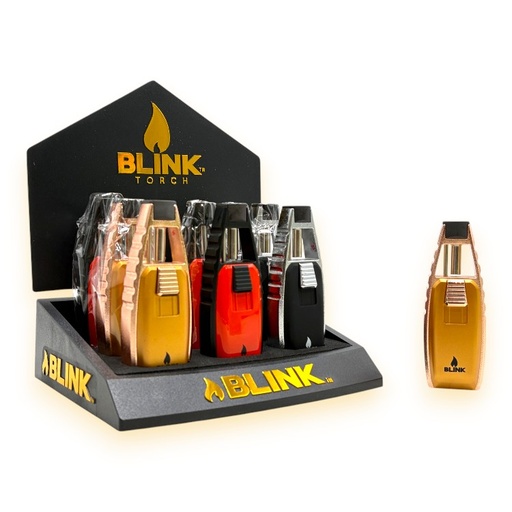 [Q-4886] BLINK DECO SHARPY SINGLE FLAME TORCH 9PK DISPLAY